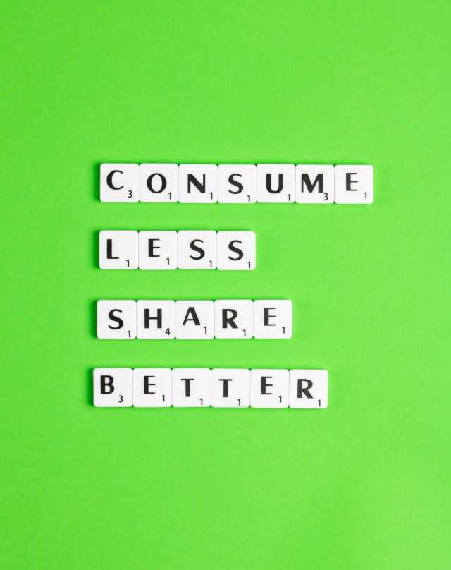 The Circular Economy aims for a more reasonable, sustainable  consumerism.