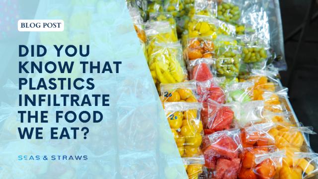 Plastic isn't just impacting our oceans and landfills, it's also in our food! Microplastics have been found in seafood, and chemicals from packaging can leach into what we eat.
